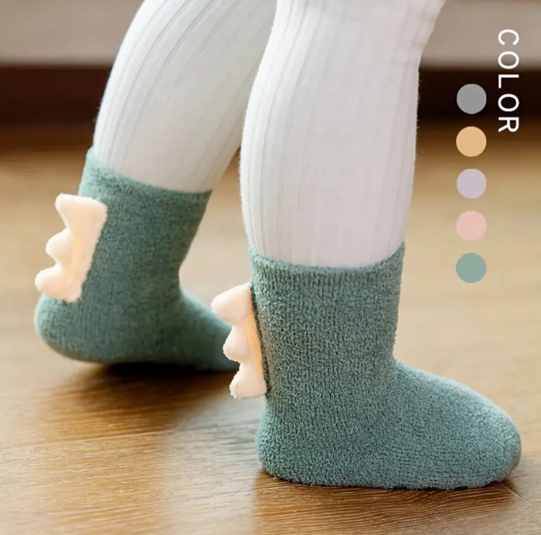 Kids Dino non-slip socks