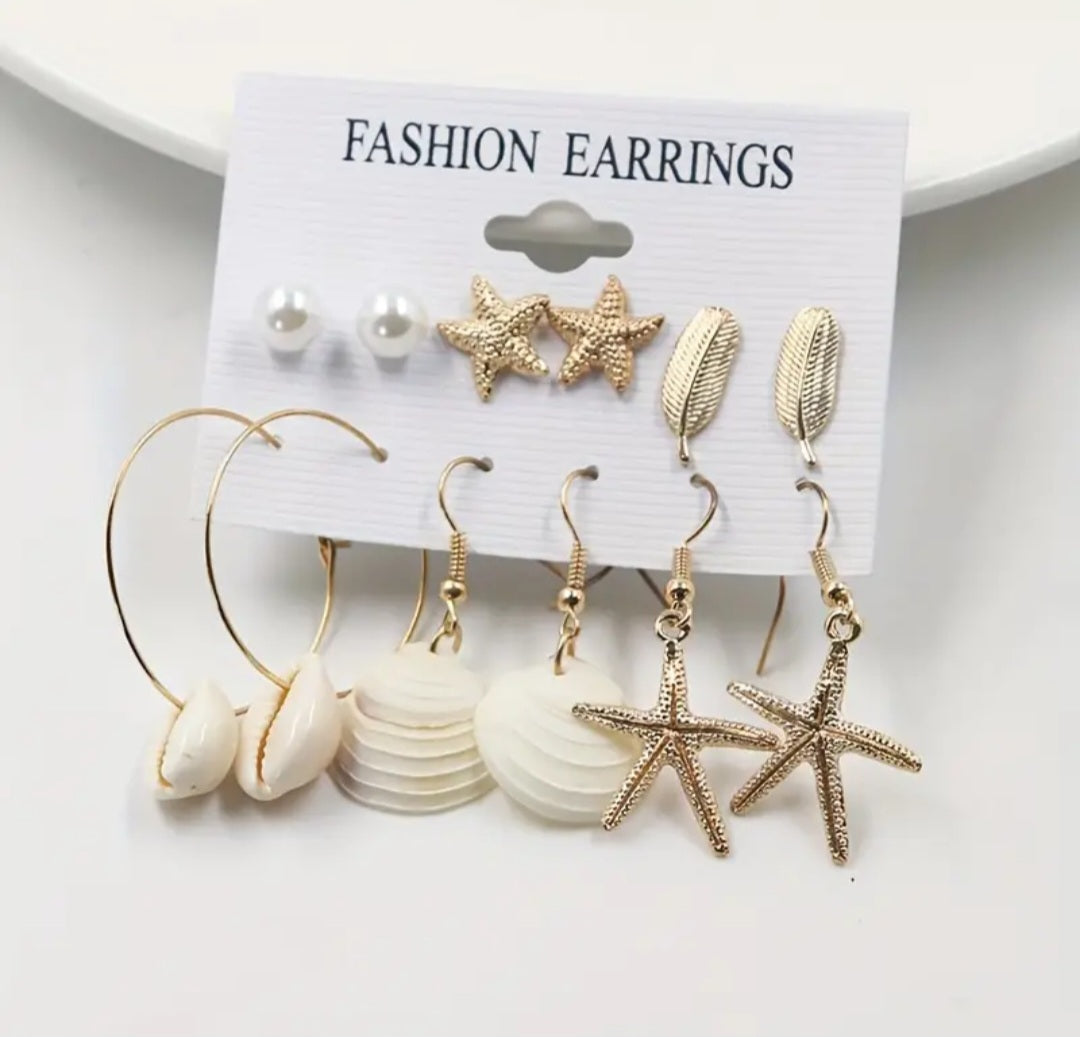 Seaside earring collection