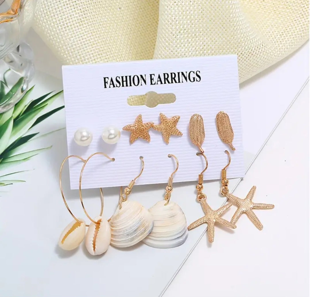 Seaside earring collection