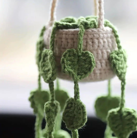 Crochet Plant decor