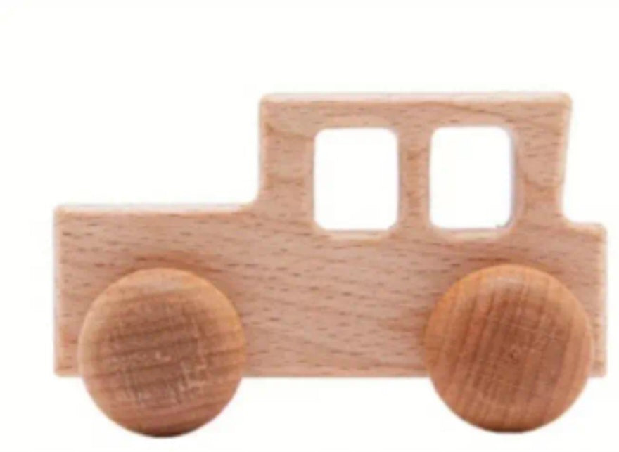 Beech Wood Toy Cars