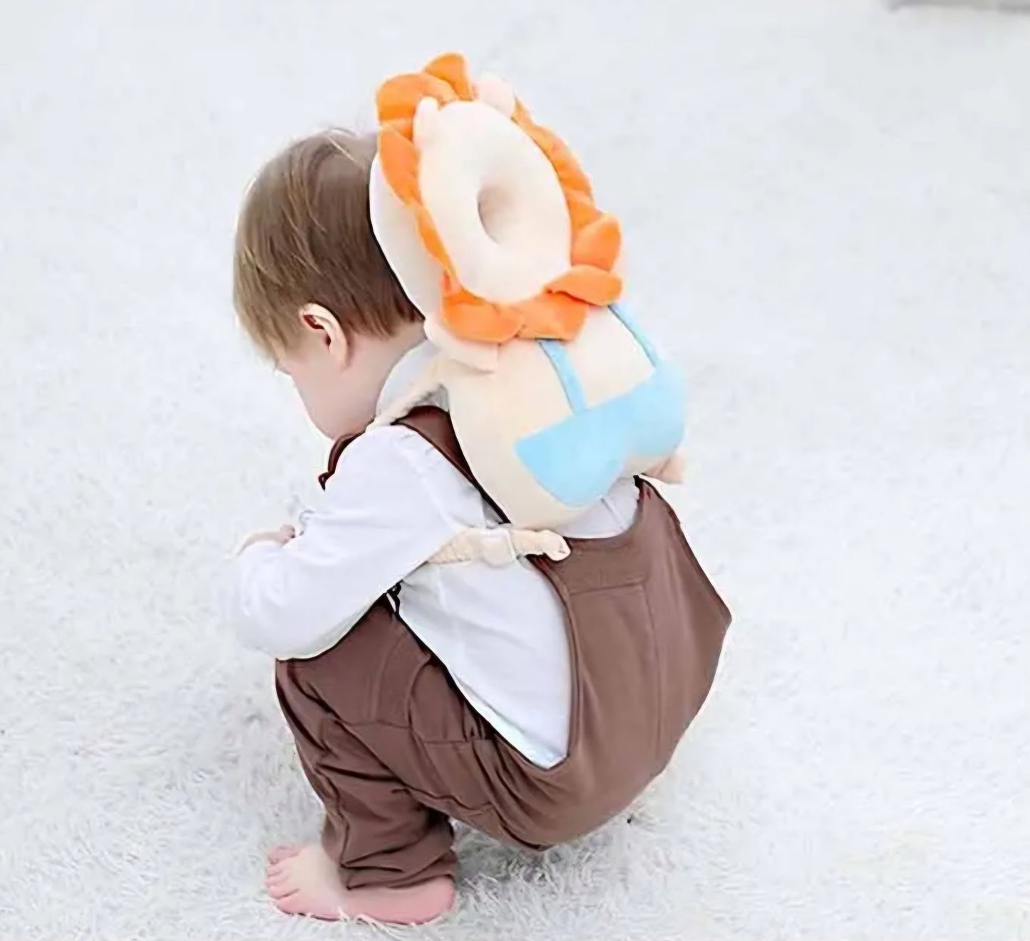Baby head safety pillow